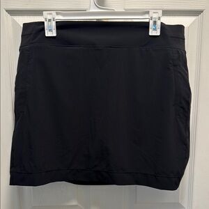 Athleta Brooklyn Black athletic mini skort